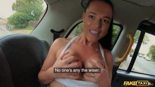 Michelle Rodriguez gets her wet pussy fucked in taxi [fake porn]