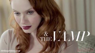 Titty milf Christina Hendricks gives an interview (adult)