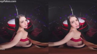 Hot doggystyle sex with Anne Hathaway in VR || AI fakes