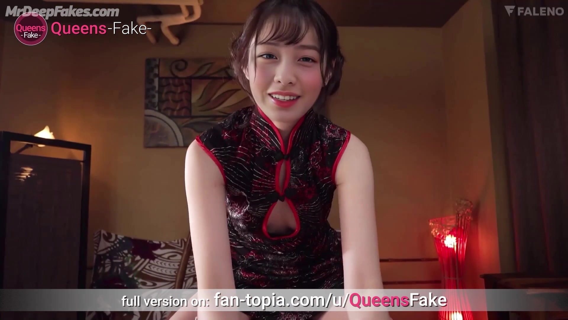 Japanese masseuse entertains client – Kanna Hashimoto (橋本 環奈 フェイクポルノ)