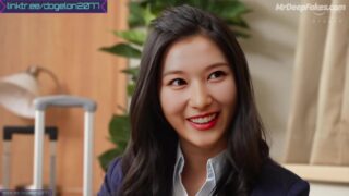 Sexy brunette Sana sex scenes after viagra – (사나 트와이스)