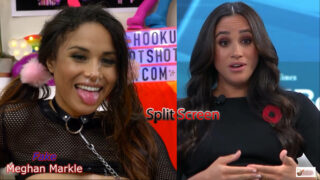 Fake schoolgirl Meghan Markle Hardcore Anal Fucking