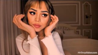 Danna Paola with gorgeous makeup – deepfake webcam show