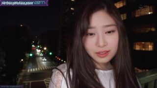 Minju (김민주 아이즈원) cute bitch picked up on streets for hot fucking, fake