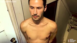 Fake Keanu Reeves let his master fuck him in the ass