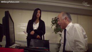 Kanna Hashimoto (橋本 環奈 ヌード) – handjob for an old boss / Rev. from DVL