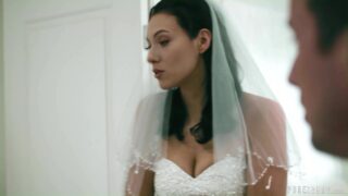 Unfaithful bride sucked cock groom’s friend, fake Scarlett Johansson